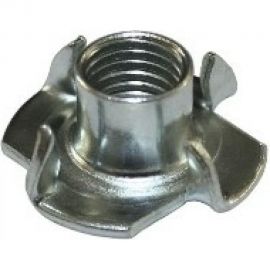 Мебельная забивная гайка ЦКИ DIN 1624, М4, Ц, уп. 200 шт. 61936 