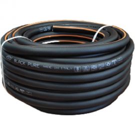 Армированный противоскручивающийся 3-х слойный шланг GLQ BLACK PURE 50 м, 3/4"" .BP 3/4"" 50m 
