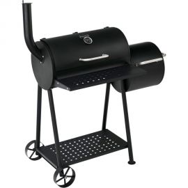 Угольный гриль-бочка с коптильней GoGarden CHEF-Smoker 60 50168 