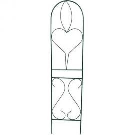 Разборная шпалера ООО Ярмарка-Тверь Лето-2 зелёная, труба диам. 10 мм, рисунок проволока 4 мм Т1134 