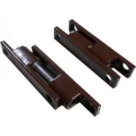 Алюминиевая петля для москитной сетки KOMFORT москитные системы коричневая, s32, 4 шт. ПМ000848 