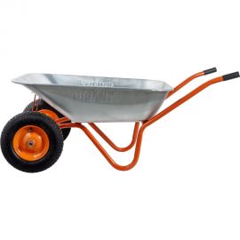 Строительная двухколесная тачка Gigant усиленная, 130 л, 280 кг GX-05 