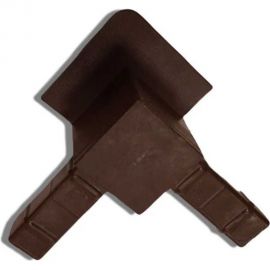 Пластиковый уголок для внутренней вставной москитной сетки KOMFORT москитные системы vsn, коричневый, 8 шт УПКvsn,8 