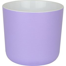 Пластиковый горшок с вкладкой liveingreen Лион лаванда, диам. 14,7 см, высота 13 см, 2 л ЛИ15-21 