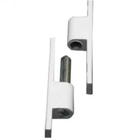 Алюминиевая петля для москитной сетки KOMFORT москитные системы белая, s32, 2 шт. ПМ000842 