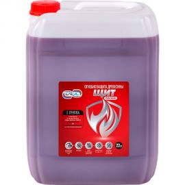 Огнебиозащита древесины Сагус Щит красный, 1 группа, 22 кг Щ 0579 