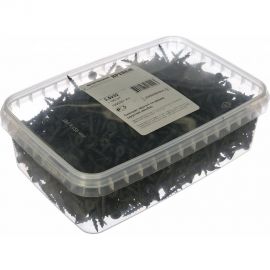 Саморез Качественный Крепеж 3,5х32 потай, крупная резьба, оксид 1 100 шт 1000361 КЧ 