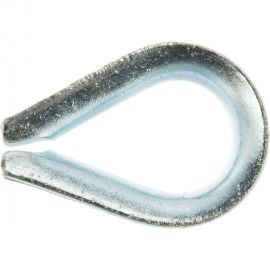 Коуш DIN 6899 оцинкованный 2 шт. (6 мм; ТФ6) Зубр 4-304496-06 