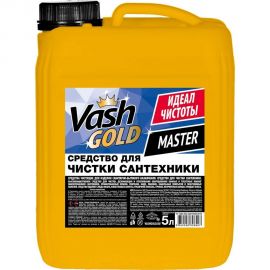 Средство для чистки сантехники VASH GOLD Master 5 л 306997 