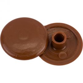 Заглушка Tech-Krep для шуруп-стяжек HEX 7 мм коричневая, 50 шт. пакет 148062 