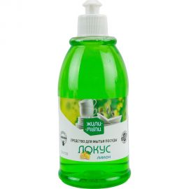 Моющее средство для посуды Жили-Мыли ""Локус"" аромат ""Лимон"", 0.5 л, флакон с пуш-пуллом 4623721540400 