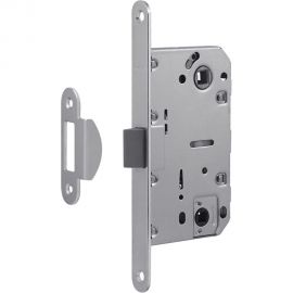 Врезная защелка с пластиковым язычком НОРА-М М13П-96 хром 15404 