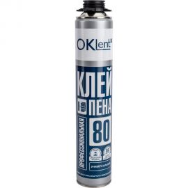 Клей-пена OKlent профессиональная, универсальная, 950 гр, 343725 