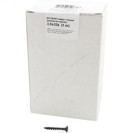 Саморез крепежная техника черный 3,5х32к 1 кг 530206 ВЕС 