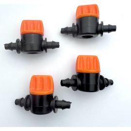 Кран для микротрубки 4 мм Профитт 4 шт. 1892549 