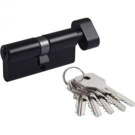 Цилиндровый механизм с вертушкой НОРА-М ECO Z ЛВ-70 35-35 черный 18572 