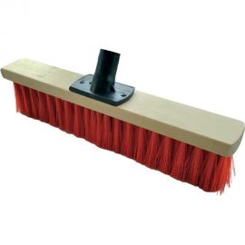 Щетка для пола Никище ""Пеликан"" 400x55x17 мм, с пластмассовым держателем 19360 