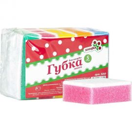 Губка для посуды Ягодка Макси 5 шт. 9269 