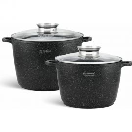 Набор круглых казанов EDENBERG 6.2 л, 10 л EB-8133 