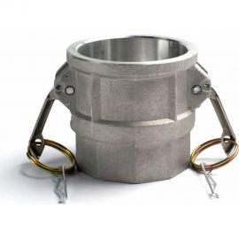 Алюминиевый камлок TITAN LOCK типа D серия ""EcoLine"", розетка внутренняя резьба BSP 3"", TL300DAL-EL 