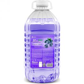 Жидкое мыло Grass Milana эконом черника, ПЭТ 5 кг 125807 