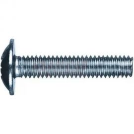 Винт ZAMETAL М8x25, с полусфер. гол. и прессш., DIN 967, оц., уп. 200 шт. ZA514486 