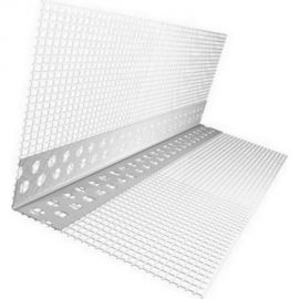 Профиль GAVIAL УГОЛ ПВХ с сеткой, 8 см х 12 см, 2,5 м 00002257 