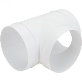 Тройник Т-образный для круглых воздуховодов D125 мм ВИЕНТО В12,5ТКП 