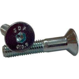 Винт ZAMETAL М10x50, пр. 10.9, с пот. гол., в/ш, DIN 7991, оц., уп. 100 шт. ZA521125 