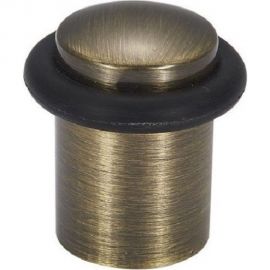 Дверной ограничитель Вантаж (диаметр 30 мм; высота 40 мм; бронза) DS2AB 