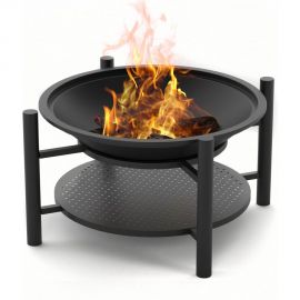 Чугунная костровая чаша Везувий Fantastic O 700 Люкс чаша, подставка люкс, крышка О-12013 