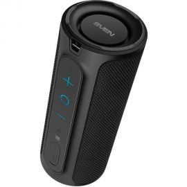 Портативная колонка SVEN АС PS-300 черная, 24 Вт, Waterproof (IPx7), TWS, Bluetooth, 2000 мА*ч SV-021221 