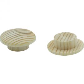 Деревянная заглушка с широкой шляпкой ЕВРОПАРТНЕР 8 мм, сосна, 16 шт. 16 1097 1 