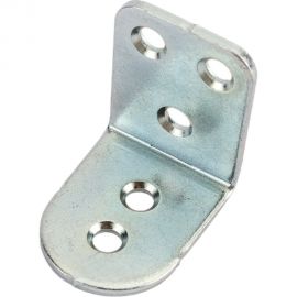 Мебельный уголок СКОБЯНОЙ 32х32х25 мм, цинк, 4 шт. 002863 