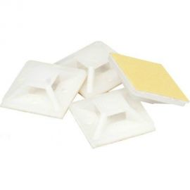 Монтажная самоклеящаяся база Navigator 20х20 белый NFP-20-100/WH 100 шт. 71061 