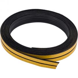 Самоклеящийся уплотнитель для ремонта окон пвх ООО «Торговый Дом «ТСМ» Doctor plast черный, 6 м 0817023 