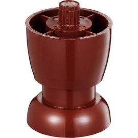 Опора Tech-Krep пластик, регулируемая, D46x50 мм, коричневая - накл. 148566 