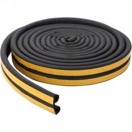 Резиновый уплотнитель ООО «Торговый Дом «ТСМ» Profitrast черный, d-профиль, 6 м 0817021 