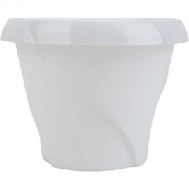 Кашпо Martika Флориана с поддонником, 1.4 л, диам. 170 мм, белое С385БEЛ С385БЕЛ 