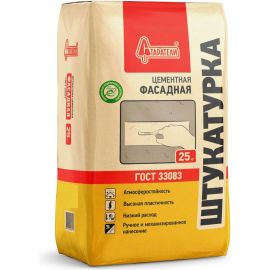 Фасадная цементная штукатурка Старатели 25 кг 3277/3564 