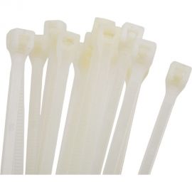 Хомуты Sturm 300х3,6 мм, пластмассовые, белые, 100 шт. 7012-04-300 