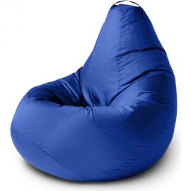 Кресло-мешок Mypuff Груша, василек, размер комфорт, оксфорд bbb_171 
