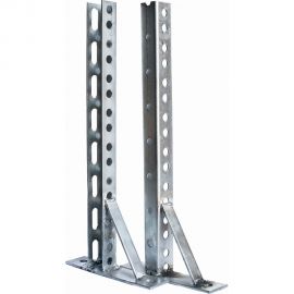 П-образный кронштейн КРЕПКО-НАКРЕПКО 250x180 мм, левый 71644 