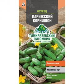Семена Тимирязевский Питомник огурец Парижский корнишон пчелоопыляемые, 0.3 г Of000095550 