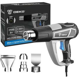 Строительный фен DEKO HG2500 PRO 2500 Вт, с LCD дисплеем 063-4336 