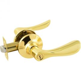 Ручка-защелка НОРА-М ЕСО золото ЗВ3-01-Э ключ/фикс. 14044 