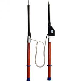 Указатель высокого напряжения Антиток для фазировки до 10кВ двухполюсный УВНУ ИТФ-10 Д 315059 