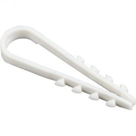 Дюбель-хомут IEK 5-10 мм d=5мм нейл. бел. уп.100 шт ИЭК UHH35-5-10-100 