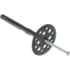 Дюбель с мет. гвоздем для утеплителя Стройбат 10x120, 20 шт. 575850 