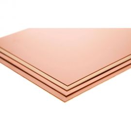 Медный лист 7КООРДИНАТ 0,6x500x300 мм ВИ7КЛМ06300 